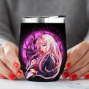 Zero Two Moonlight Love You To Moon And Back Premium Wine Tumbler Nearkii