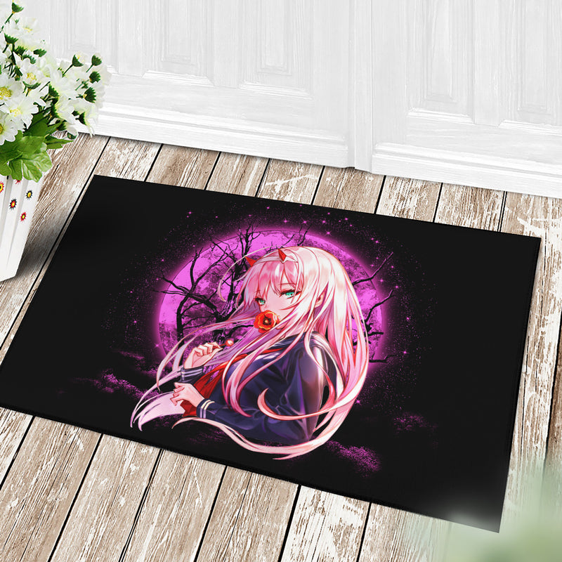 Zero Two Moonlight Door Mats Home Decor