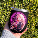Zero Two Moonlight Love You To Moon And Back Premium Wine Tumbler Nearkii