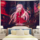 Zero Two Kiryuu Tapestry Room Decor Nearkii