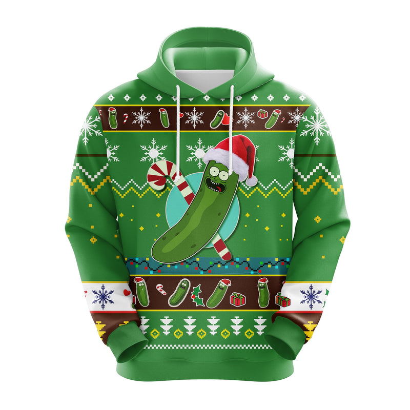 Pickle Rick 2 Christmas Noel Mc Ugly Hoodie Amazing Gift Idea Thanksgiving Gift Nearkii